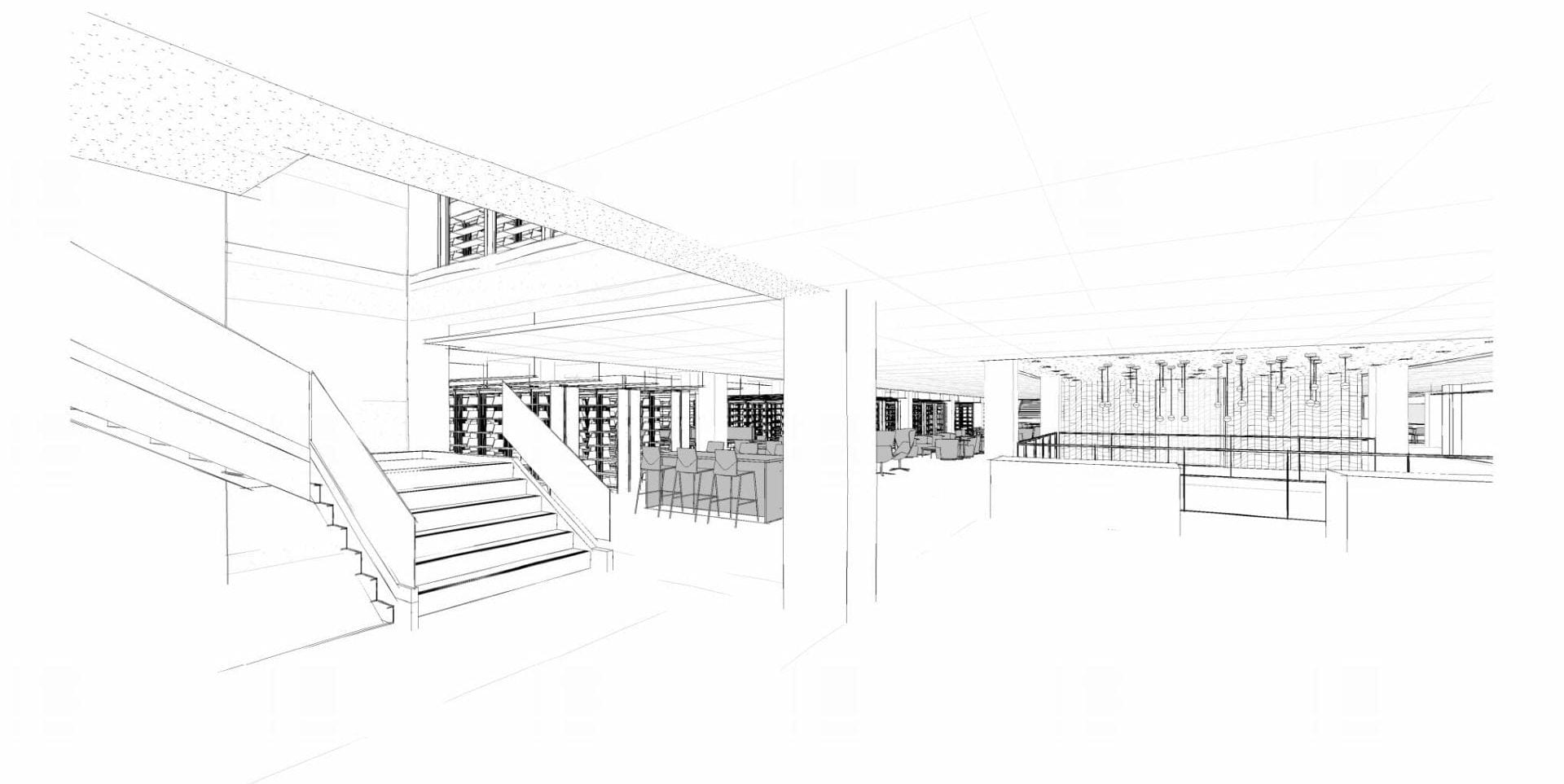 Forsyth Library Renovation Previews