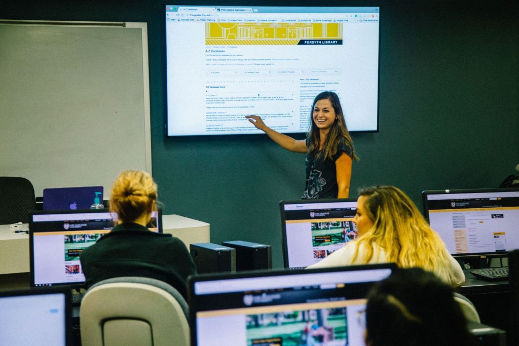 computer lab library instruction