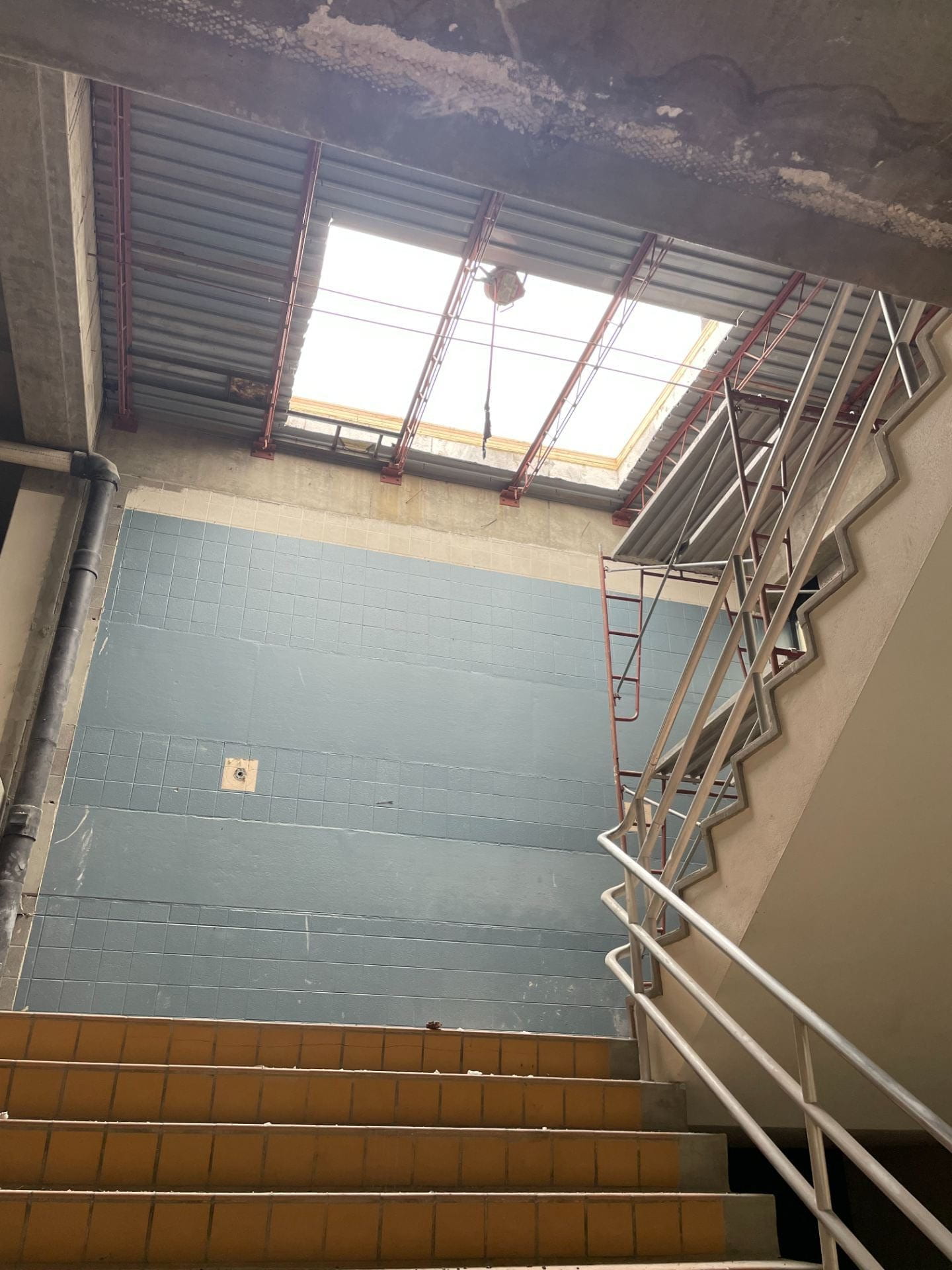 The First Stairwell Skylight