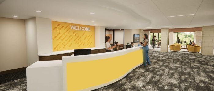 Welcome Desk - Main Level