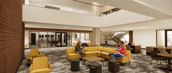 Open Study and Institute for New Media Studies Rendering - Lower Level