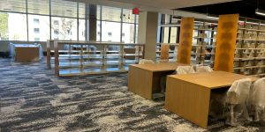 upper level shelving endcaps