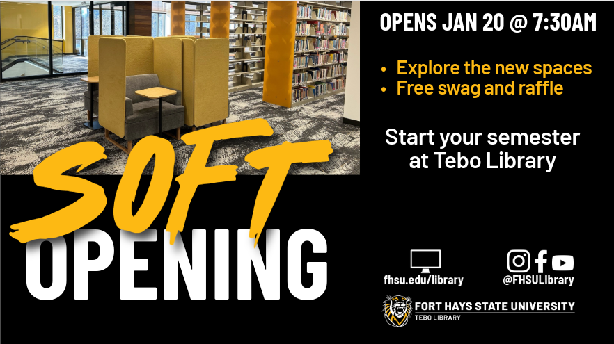 Soft Opening on January 20